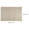 thumbnail image 2 of Parche de reparación de tela Uxcell 7.8"x11.8" parche autoadhesivo de lino fino para sofá, ropa, cojín, almohada, beige, 2 of 6