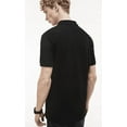 thumbnail image 3 of Lacoste Men's Slim Fit Pique Polo Shirt Black Size 6, 3 of 4