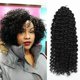 thumbnail image 1 of Pelo De Ganchillo Rizado Rizado 8 Pulgadas Corto Marlybob Jerry Curl Color Negro Natural Afro Twist Extensión De Trenzado Sintético Suave Para Mujeres (1B), 1 of 1