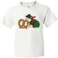 thumbnail image 3 of Inktastic Cute Hedgehog with Pretzel Youth T-Shirt, 3 of 5