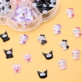 thumbnail image 4 of Charms para uñas VCEOW, 105 piezas, resina 3D colorida para DIY, 4 of 7