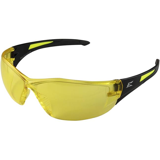 Edge Eyewear SD112G2 Delano G2 Safety Glasses with Black Yellow Frame