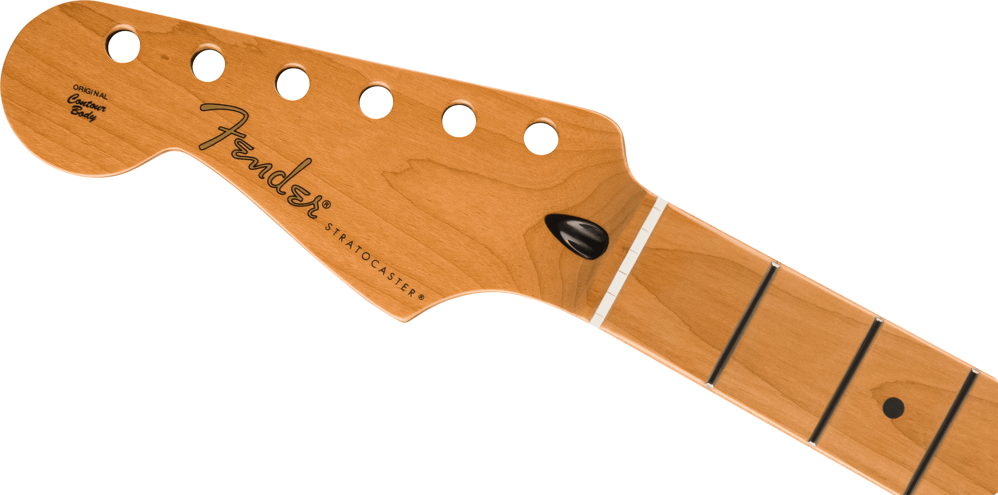 Fender Satin Roasted Maple Left-Handed Stratocaster Flat Oval Shaped Neck, Maple Fingerboard