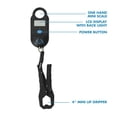 thumbnail interactive-video image 1 of Zebco De-Liar 2.0 Digital Fish Scale - 50 Lb Capacity With Non-Puncturing Lip Grip 1 of 3