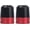Red, variant on Motorcycle Bar End Sliders For Ninja1000/1000SX/250/300/400/500/650/H2/H2R/ZX10R/ZX10RR/ZX14R/ZX25R/ZX4R/ZX4RR/ZX6R VulcanS Hybrid Z1000/1000SX/250/300/400/500/650/750/800/900 (Black)