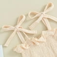 thumbnail image 5 of Infant Baby Toddler Girls Clothes Solid Color Sleeveless Camisole Linen Pants Set Baby Summer Outfits, 5 of 7