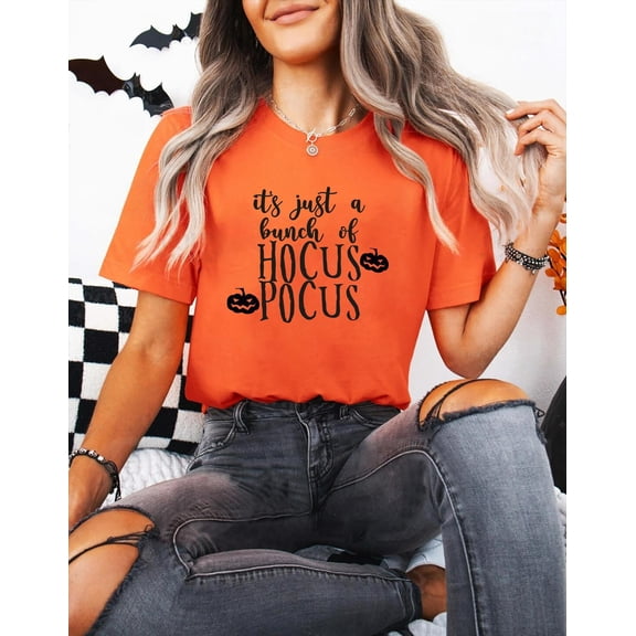 Its Just A Bunch Of Hocus Pocus, Hocus Pocus Shirt, Halloween Shirt, Fall Shirts, Hallowee