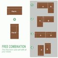 thumbnail image 6 of Miekor Furniture Modern Upholstered Sectional Sofa Couch Set,Modular 108" L Shaped Sectional Living Room Sofa Set With 6 Pillows,Free Combination Sofa Couch for Living Room,Bedroom W4US0183, 6 of 9