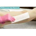 thumbnail image 3 of Charmonic 300-Count Large Wax Strips (2.8" x 7.9") - Professional Non-Woven Hair Removal Strips for Face, Bikini & Body, Works with Sugar/Soft Wax, Hypoallergenic & Skin-Friendly, 3 of 13