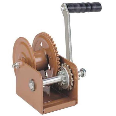 - Dutton-Lainson DLB800A Spur Gear Hand Winch, w/Brake
