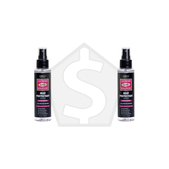 Bundle of 2 - EBIN Wonder Wig Solution Heat Protectant (3.39oz)