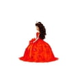thumbnail image 3 of Kinnex Collections By Amanda Muñeca paraguas de quinceañera de porcelana de 18.0 in (Quince Anos) ~ Kk18725-14 ~ (rojo), 3 of 5