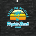 thumbnail image 4 of Inktastic Summer Enjoy the Sunshine Virginia Beach Virginia in Blue Women's T-Shirt, 4 of 5