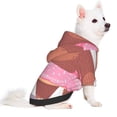 thumbnail image 2 of Bingfone Sloth With Donuts1 Dog Clothes Hoodie, Pet Winter Coat,Puppy Sweatshirts For Small Dogs Boy Girl,Suitable For All Breeds-Large, 2 of 8