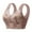 Coffee5L/4XL Everyday Bras, variant on Iuhan Deals Of The Week Bras, One Piece Bra Color Match Bustier Comfort Most Comfortable Bras For Women Clothes Sport ​​Fashion