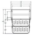 thumbnail image 2 of Stromberg Carlson Manual Coach Steps by Flexco, 20" Double, 7.75" Rise, 2 of 4