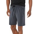 thumbnail image 1 of Men's Running Shorts with Zipper Pockets Quick Dry Gym Athletic Workout Shorts for Men - Grey, 1 of 6