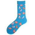 thumbnail image 2 of Men's Novelty Cool Crazy Pattern Funny Fashion Cotton Comfortable Dress Casual Crew Socks, 2 of 3