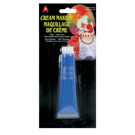Cream Halloween Makeup - Loftus Halloween Costume Non-Toxic Face & Body 0.5 Oz Cream Makeup, Blue