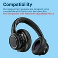 thumbnail image 4 of MMOBIEL Ear Pads for Plantronics BackBeat PRO 1 Black, 4 of 5