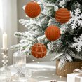 thumbnail image 5 of Christmas Decorations Indoor Under 10$ Clearance! Christmas Decorations 16Piece Flocked Christmas Balls Christmas Decoration SetMultiple Styles Of Christmas Tree Decorations Can Used For Other Party, 5 of 9