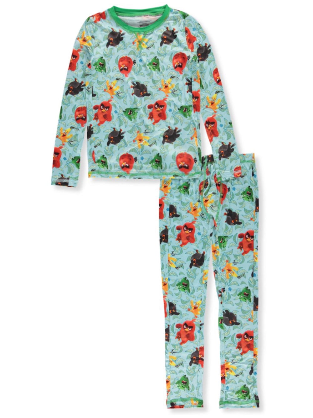 Cuddl Duds Boys' Angry Birds 2Piece Stretch Poly Long Underwear Set