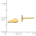 thumbnail image 2 of Finest Gold 14K Yellow Gold Kentucky State Earrings, 2 of 2