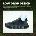thumbnail image 2 of NORTIV 8 Men's Wide Toe Box Trail Running Shoes Cushion Walking Barefoot Tennis Workout Gym Cross Training Shoe Fashion Sneakers for Plantar Fasciitis Bunion, 2 of 6