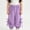 Purple, variant on Liyamei Girls Soft Breathable Leggings with Loose Fit and Knot for Summer Casual Size 3-9 Years