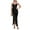 Black, variant on FcBaudy Camis Sleeveless V-Neck Dress,Summer Dresses for Women,Womens Dresses Ladies' Sequined Evening Dress With Slit Hip Wrap Pearl Embroidery Slit Backless Suspender Slim Dress Women dress