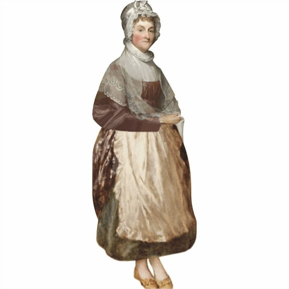 H25948 Abigail Adams First Lady Wife Cardboard Cutout Standee Standup