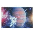 thumbnail image 1 of Astral Cutting Board, Abstract Outer Space Themed Illustration with Vivid Stars Nebula and Galactic Planet, Decorative Tempered Glass Cutting and Serving Board, in 3 Sizes, by Ambesonne, 1 of 2