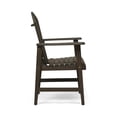 thumbnail image 5 of GDF Studio Cartagena Outdoor Acacia Wood Adirondack Dining Chairs, Set of 2, Gray, 5 of 6