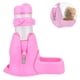 thumbnail image 2 of Botella de agua para hámster, botella de agua automática para mascotas pequeñas con base de contenedor de alimentos, botellas de alimentación de agua colgantes, dispensador automático para animales, 2 of 8