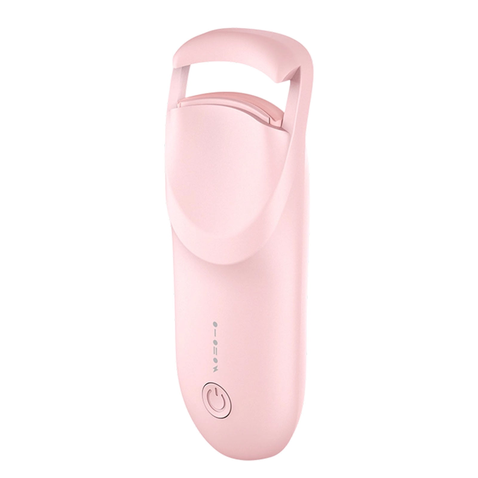 Heated Eyelash Curler, Rechargeable Lash Curler with Adjustable Temperature, Travel Eyelash Curlers with Heat Sensitive Silicone Pad, 24H Lift for Long-Lasting Natural Effortless Curls (Pink)