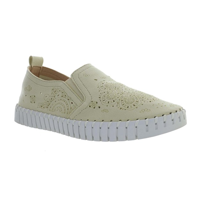 Bernie Mev Women's TW Silviya Leather Slip On Sneaker