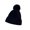Black, variant on Winter Beanie Hats for Women Outdoor Ski Snow Hats Pompom Warm Fleece Lined Chunky Trendy Cute Knit Twists Cap