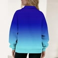 thumbnail image 5 of Women’s Long Sleeve Half Zip Hoodie Pullover Casual Loose Fit Sweatshirt for Everyday Wear, 5 of 5