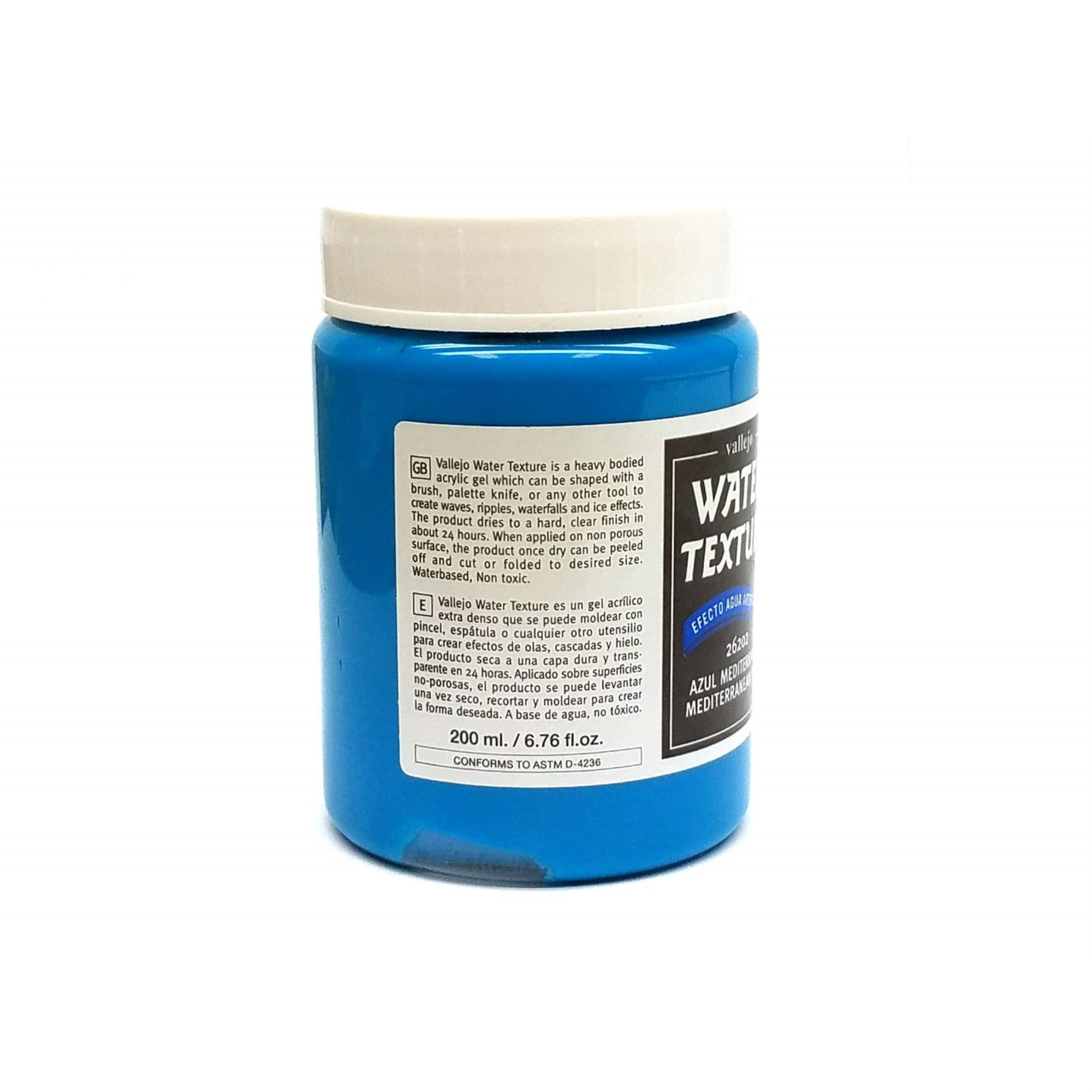 Acrylicos Vallejo VJP26202 200 ml Diorama Effects Water Mediterranean Blue Paint