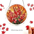 thumbnail image 6 of Acrylic Jigsaw Puzzle, DIY Assemble Precision Cut Shatter-Resistant Burr-Free Interlocking Clear Acrylic Puzzle for Home Desktop Wall Shelf Tabletop Window Decor Gifting, U, 6 of 8