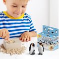 thumbnail image 4 of Juego de juguetes para excavar el tesoro del pingüino pirata para niños - Arqueología educativa DIY, 4 of 9