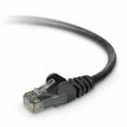 thumbnail image 2 of Belkin 6" RJ-45 Male/Male Cat6 Snagless Network Patch Cable Black A3L980-06IN-BKS, 2 of 2