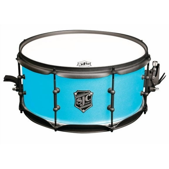 SJC Pathfinder Snare Drum 6.5x14 Maple Hybrid Black Hardware PFS6514FBCBW