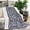 Blue/White, variant on Blue and White Abstract Pattern Blanket,Comfortable Soft Flannel Throw Blanket,All Season,Warm Lightweight Blankets for Sofa Bed Couch Living Room Chair,30"x40"