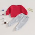 thumbnail image 3 of Sweatshirt à Manches Longues et Pantalon Élastique pour Bébé Automne Vêtements 2 Pièces, 3 of 8