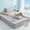Gray, variant on Cool, breathable, waterproof mattress protector, summer cooling mattress cover, deep pocket design, silent and washable mattress cover, 1 fitted sheet + 1 pillowcase Grey Twin size