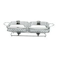 thumbnail image 1 of GROWTH TANK Chafer Easy to Use Rectangular 1.8L Kitchenware Pan for Weddings Hotel Event, 1 of 9