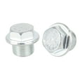 thumbnail image 5 of 10 Sets M18x1.5 Metal Vehicle Engine Oil Pan Drain Cap Screw Bolt Plug with Gasket, 5 of 7