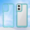 thumbnail image 3 of Case for Moto G35 5G,Moto G35 5G Case,Transparent TPU+PC Acrylic Protective Military Grade  Heavy Duty Shockproof Protection Phone Case for Motorola Moto G35 5G (Clear Blue), 3 of 8