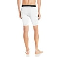 thumbnail image 2 of Hanes Mens Sport Performance Compression Shorts, 2XL, True White/Ebony, 2 of 2